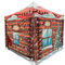 3m x 3m Gala Shade Pro Pop Up DX Gazebo (Santas Grotto) Double Sided Gallery image 5